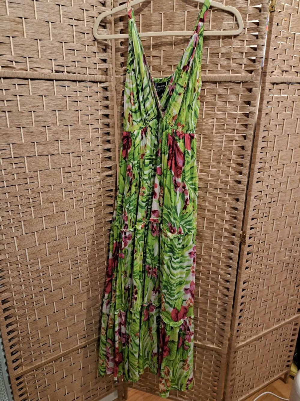 NWOT 100% Cotton Tropical Maxi